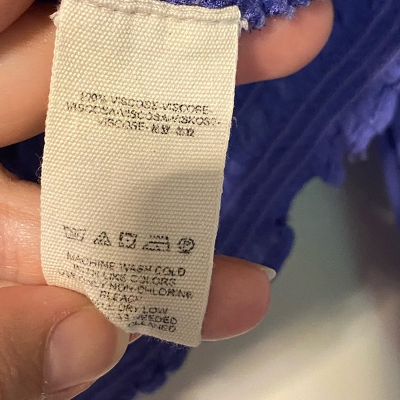 Free People Cropped Chiffon Textured Top - Picture 4 of 5